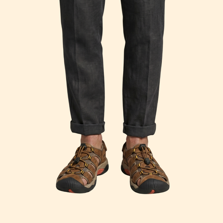 Men's Leather Outdoor Sandals