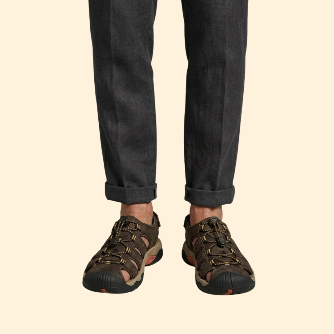 Men's Leather Outdoor Sandals