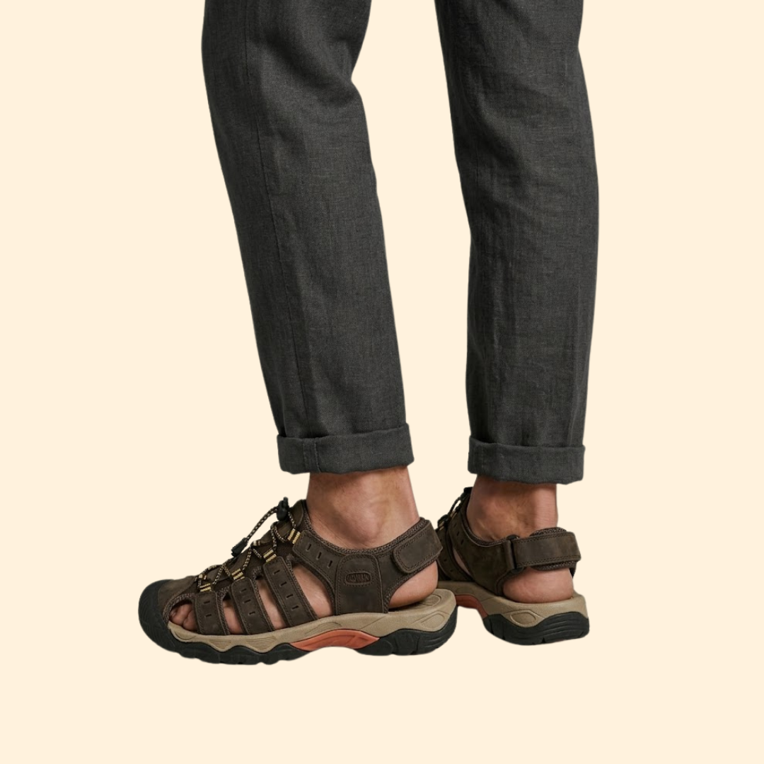 Men's Leather Outdoor Sandals