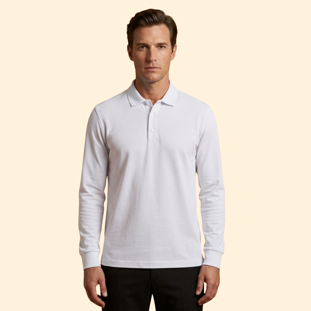 Men’s Long Sleeve Polo Shirt