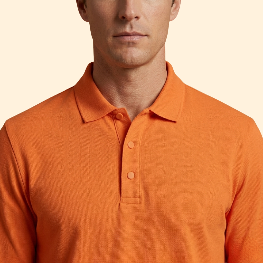 Men’s Long Sleeve Polo Shirt