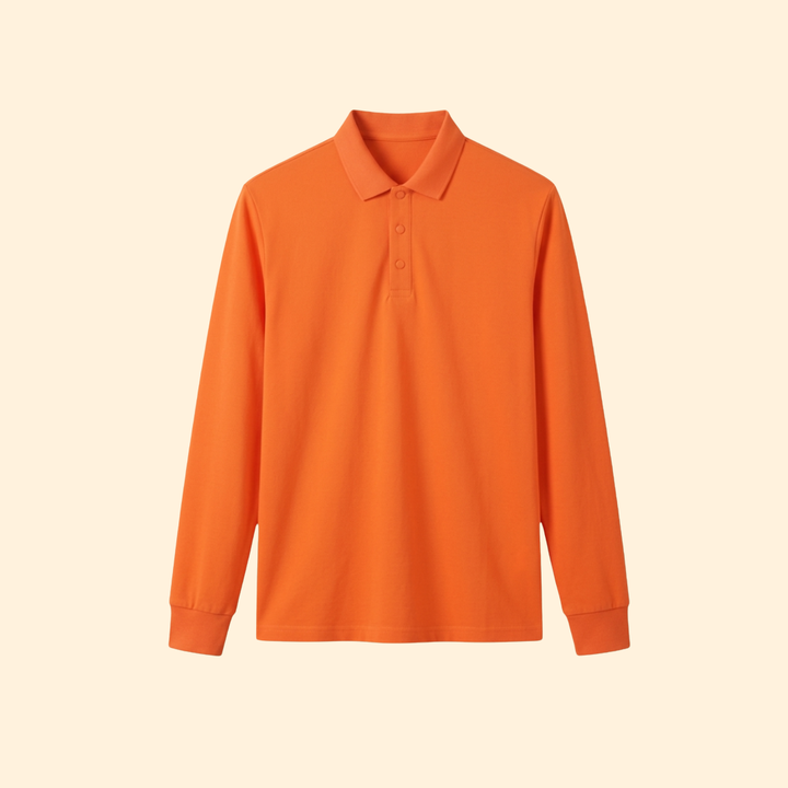 Men’s Long Sleeve Polo Shirt