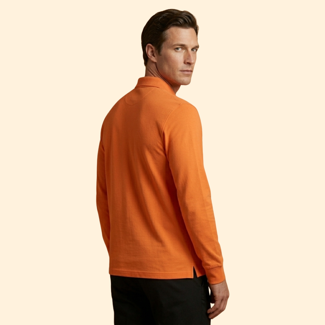 Men’s Long Sleeve Polo Shirt