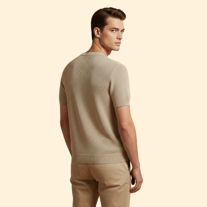 Men's Mesh Knit T-Shirt
