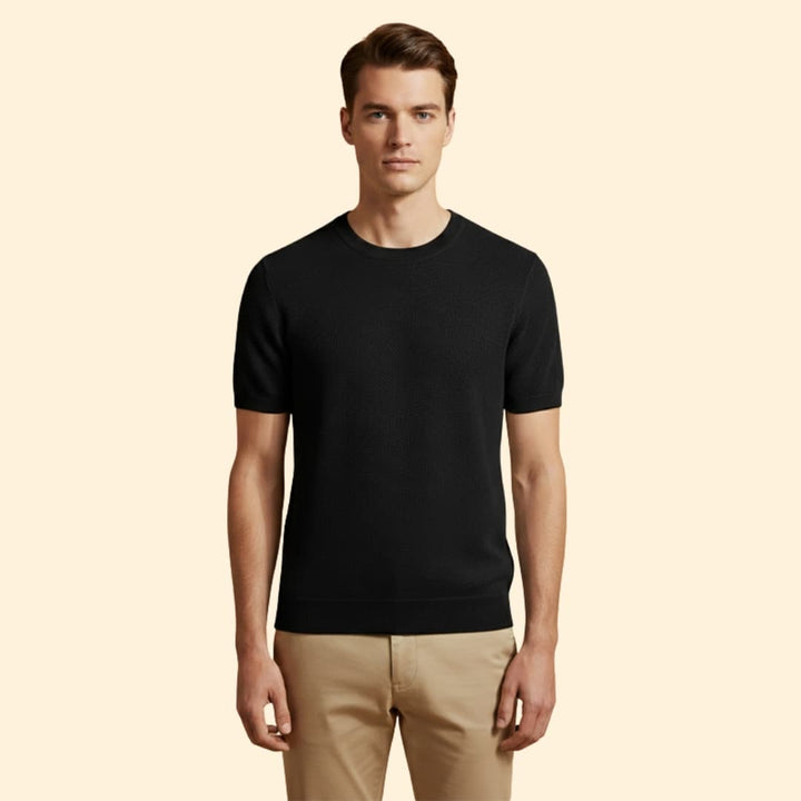 Men's Mesh Knit T-Shirt