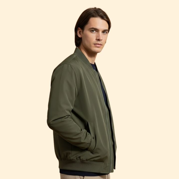 Men’s Modern Bomber Jacket