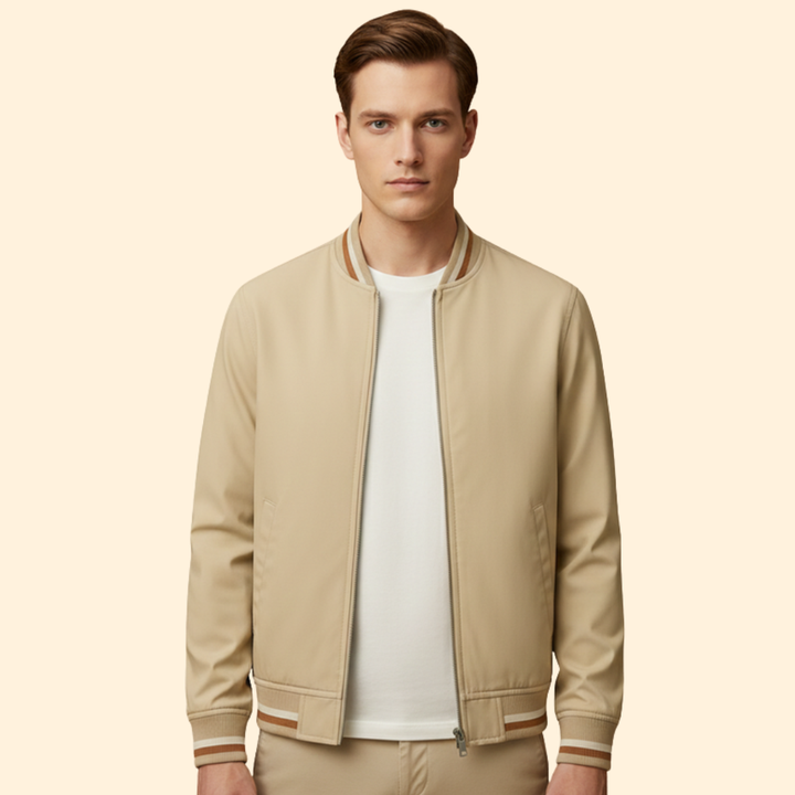 Men’s Modern Bomber Jacket