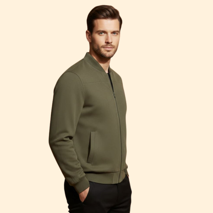 Men’s Modern Bomber Jacket