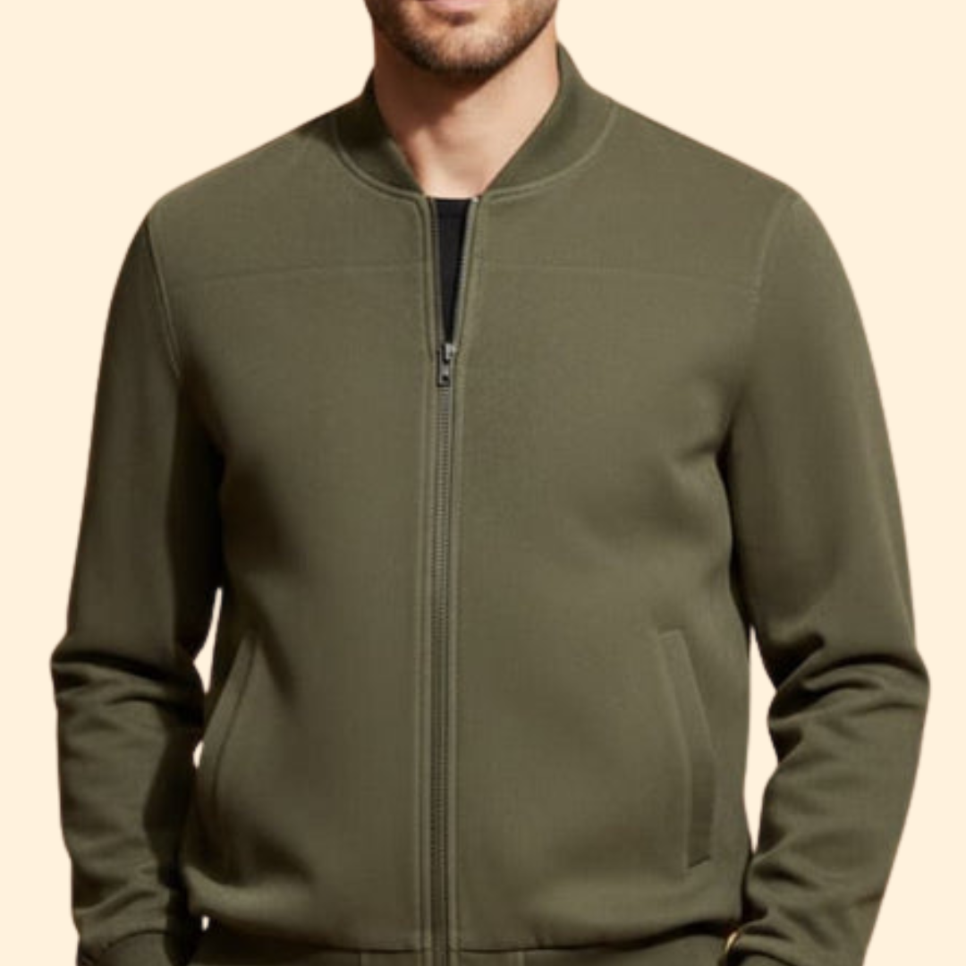 Men’s Modern Bomber Jacket