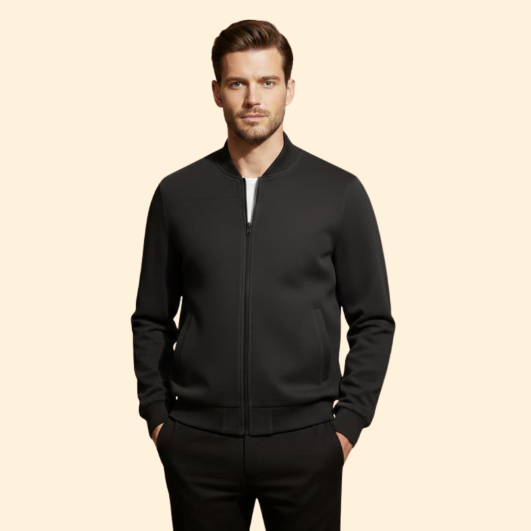 Men’s Modern Bomber Jacket