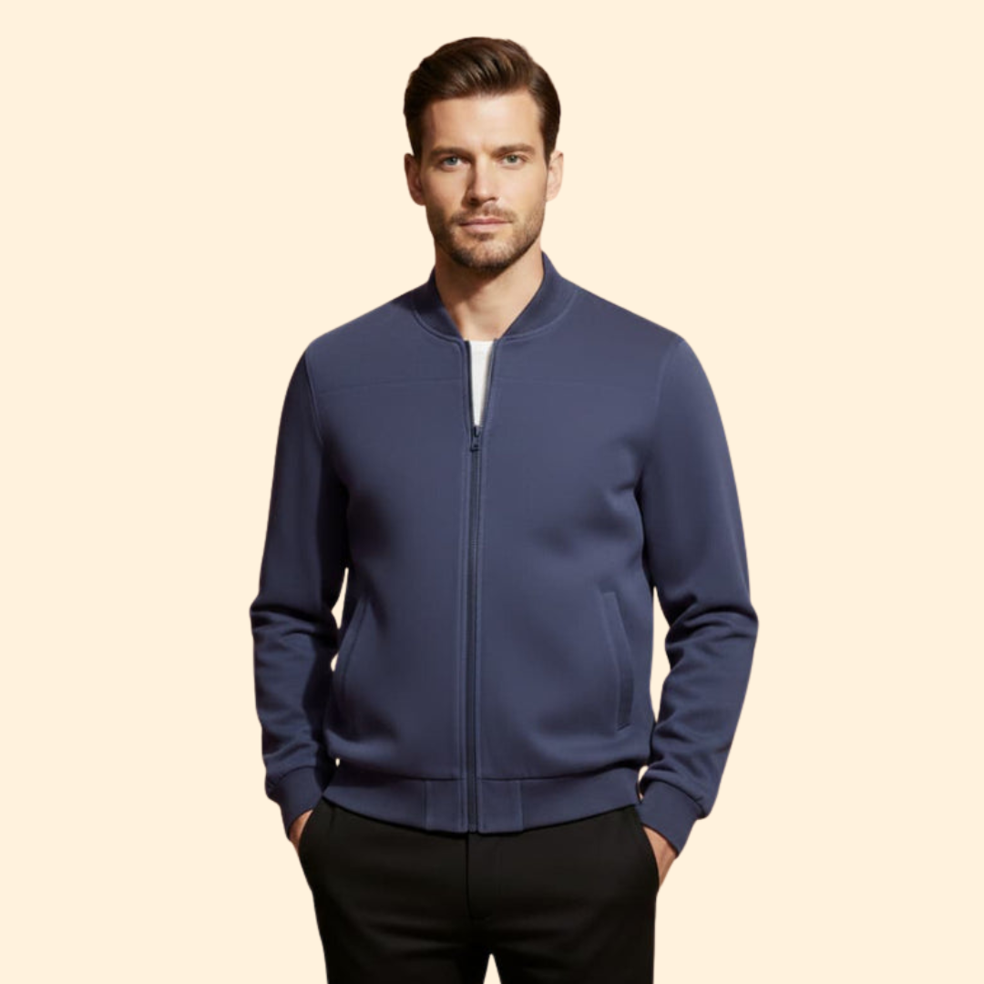 Men’s Modern Bomber Jacket