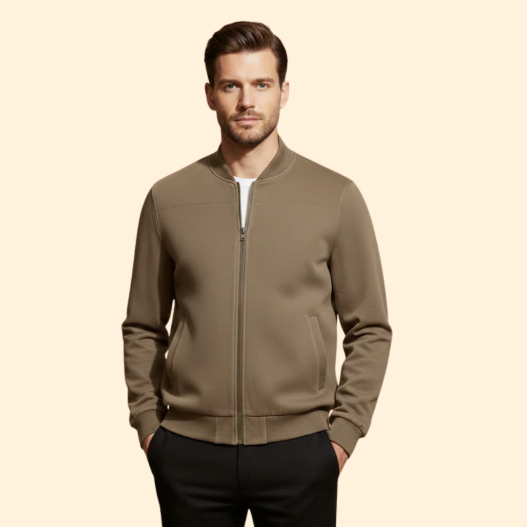 Men’s Modern Bomber Jacket