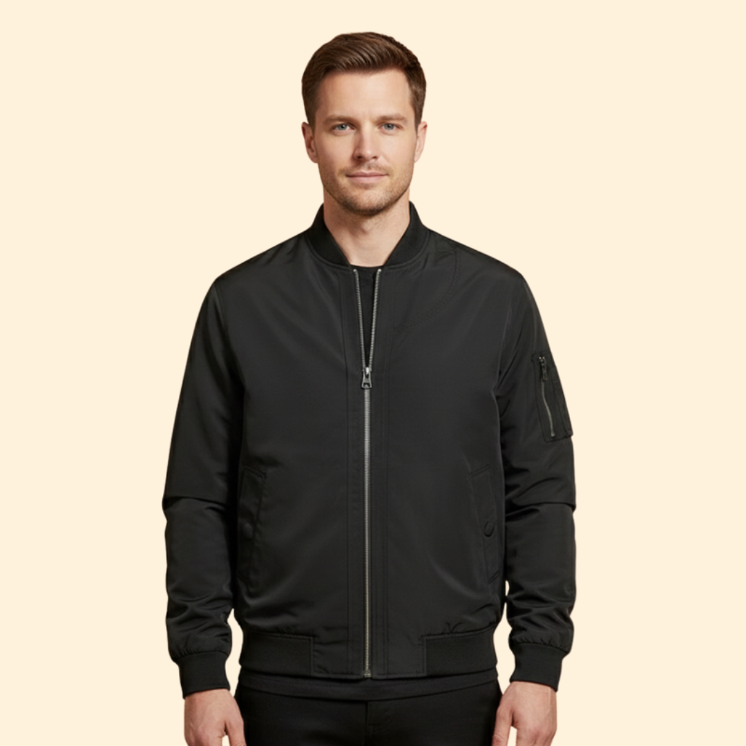 Men’s Modern Bomber Jacket