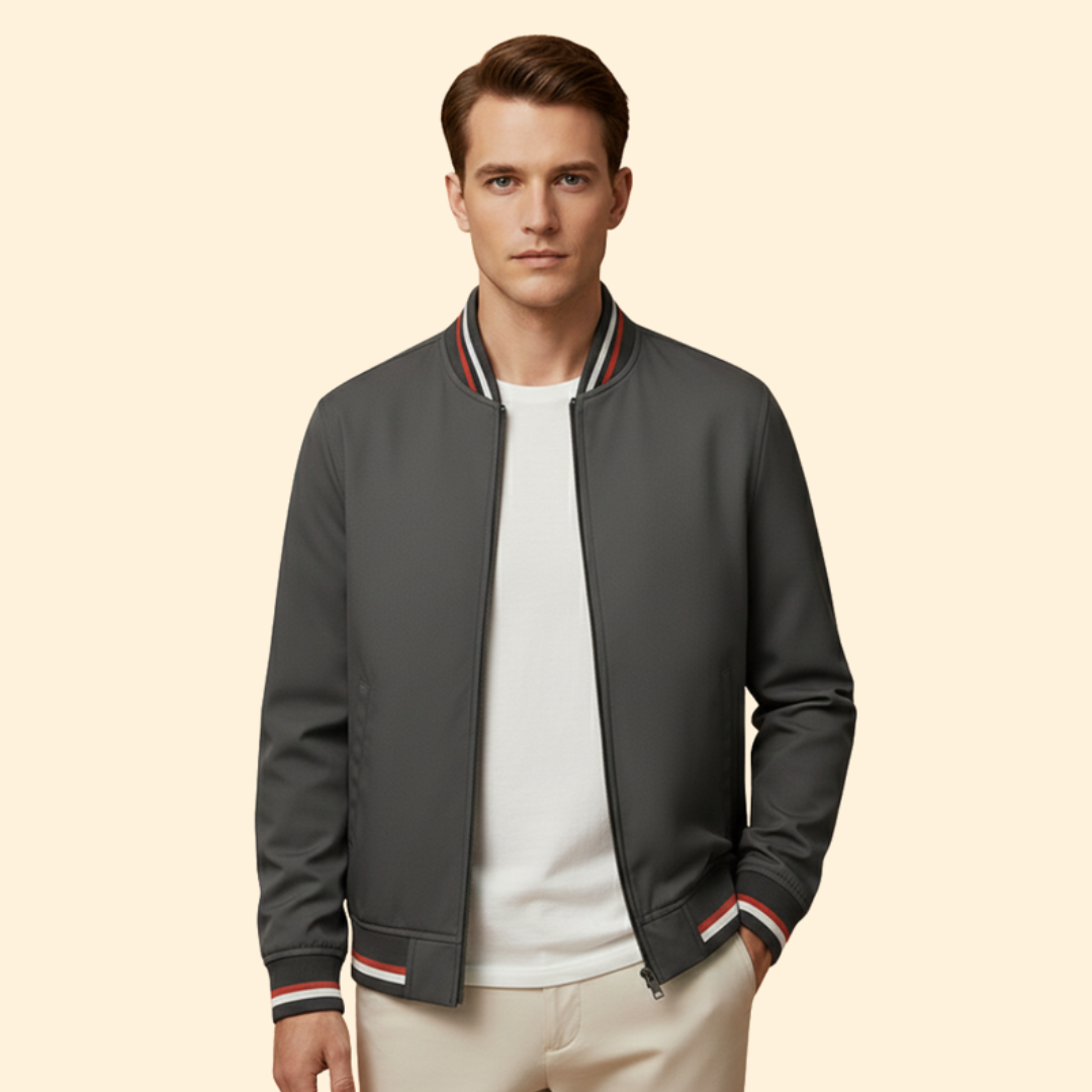 Men’s Modern Bomber Jacket