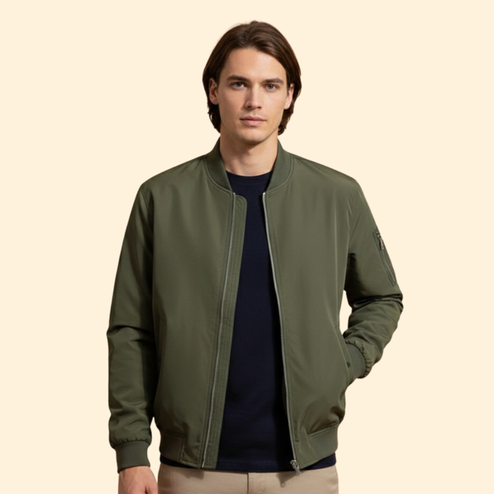 Men’s Modern Bomber Jacket