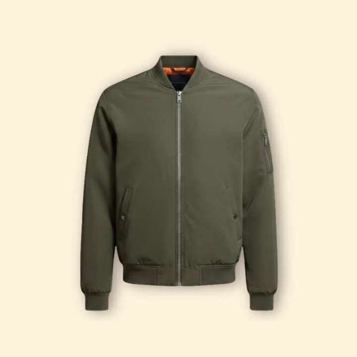 Men’s Modern Bomber Jacket