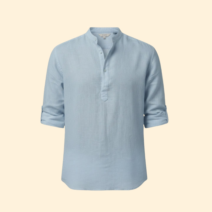 Men's Modern Casual Henley Shirt