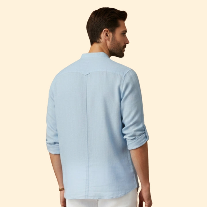 Men's Modern Casual Henley Shirt