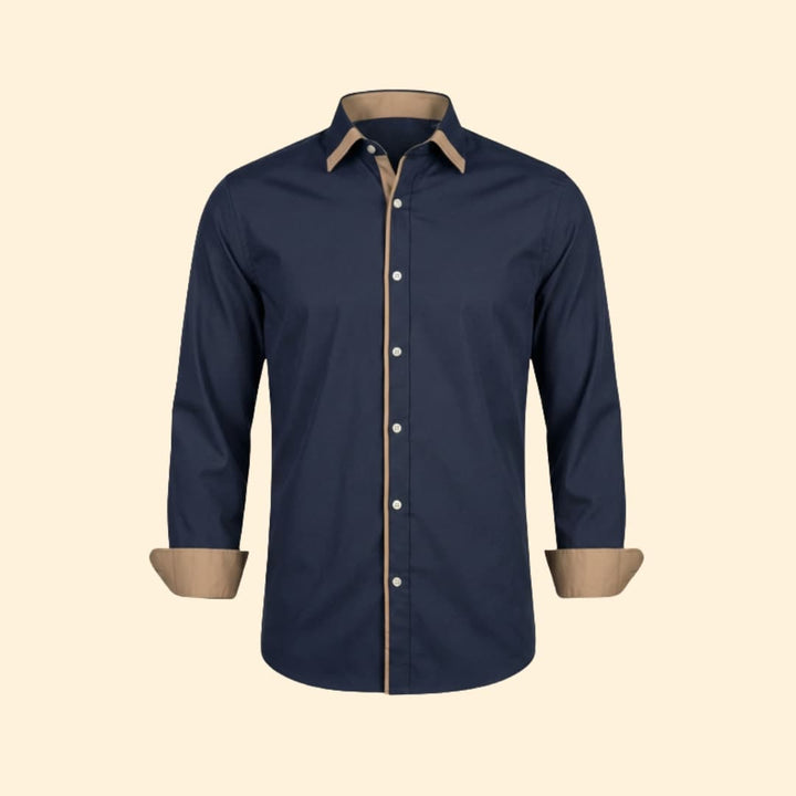Men's Modern Contrast Shirt