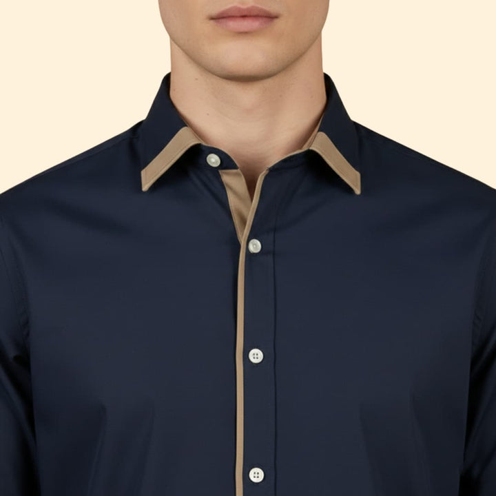 Men's Modern Contrast Shirt