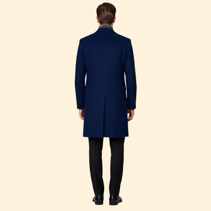 Men’s Modern Fit Long Coat