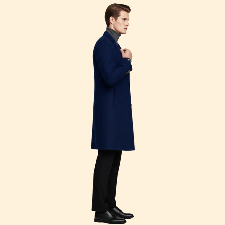 Men’s Modern Fit Long Coat
