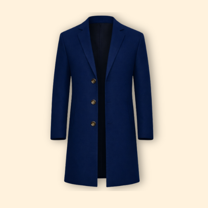 Men’s Modern Fit Long Coat