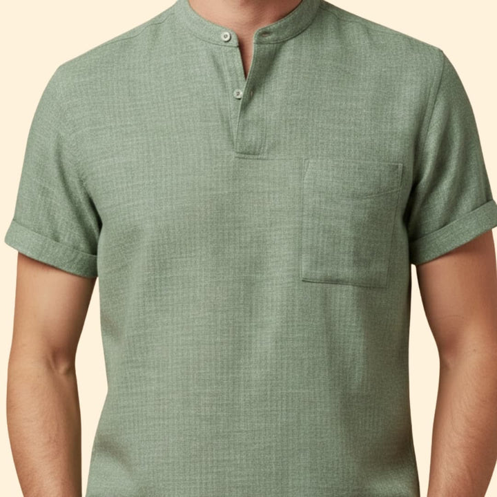 Men's Modern Short Sleeve Shirt