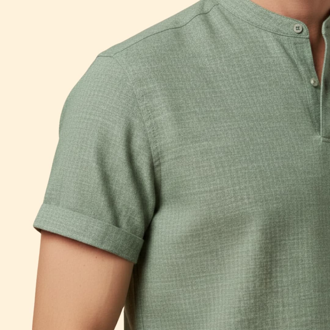 Men's Modern Short Sleeve Shirt
