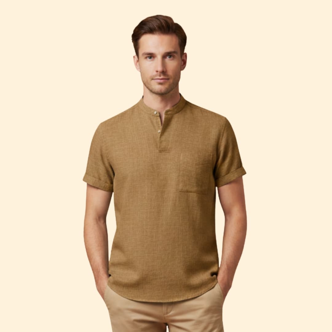 Men's Modern Short Sleeve Shirt