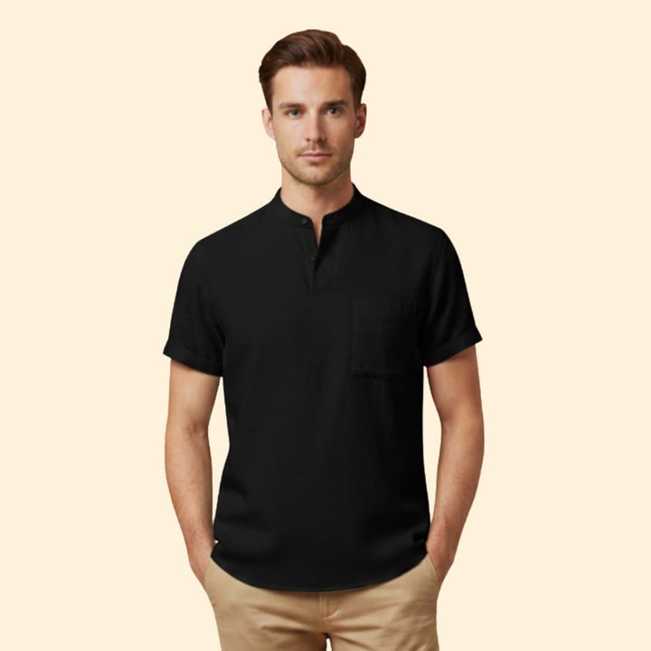 Men's Modern Short Sleeve Shirt