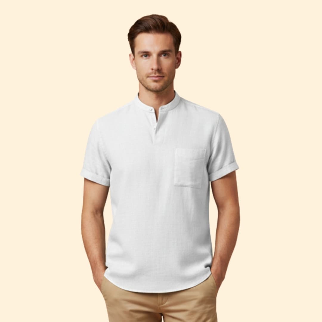 Men's Modern Short Sleeve Shirt