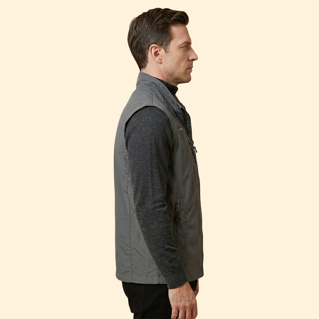 Men's Multi-Pocket Cargo Vest