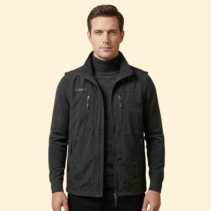 Men's Multi-Pocket Cargo Vest