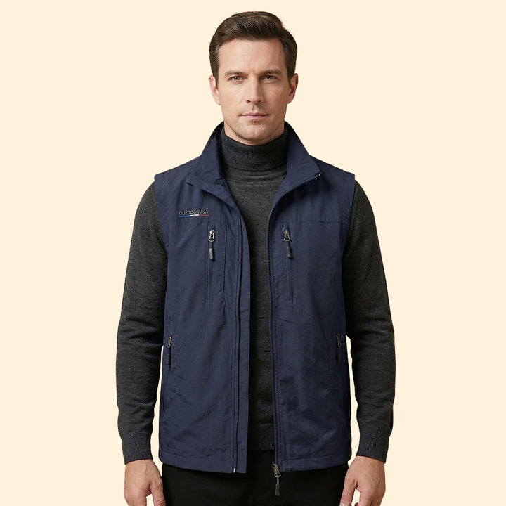 Men's Multi-Pocket Cargo Vest