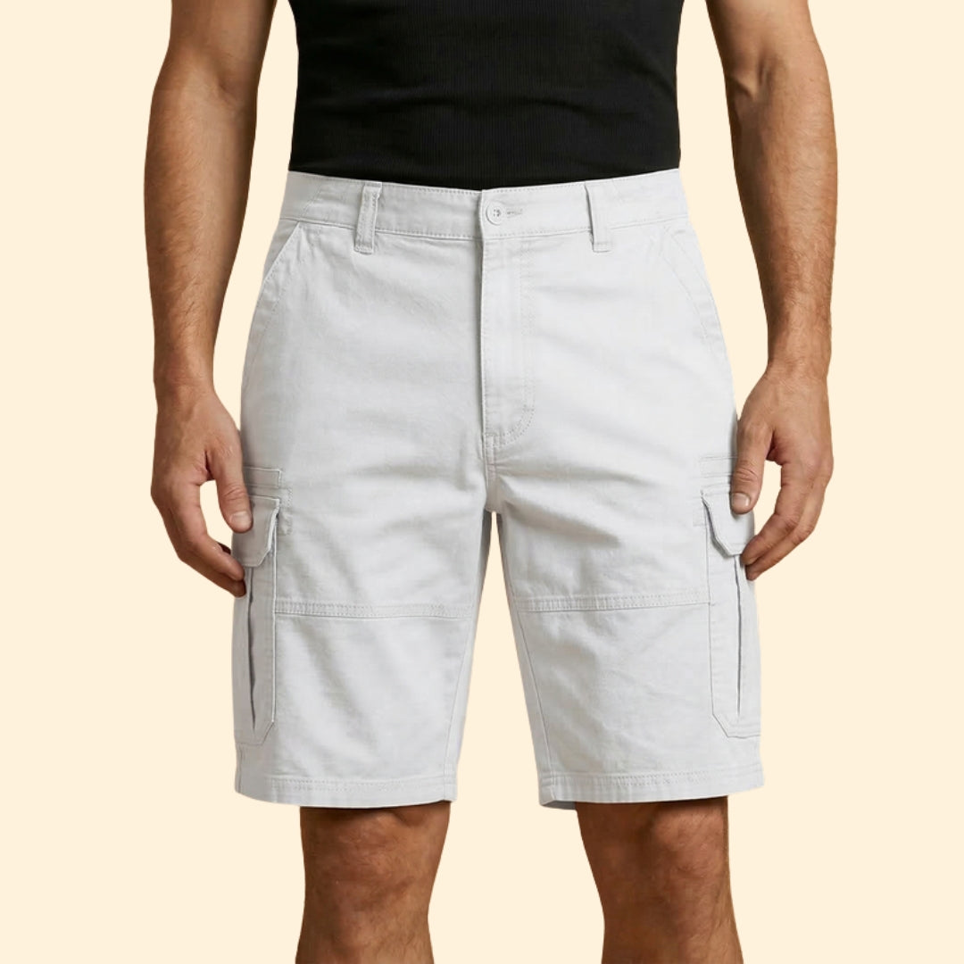 Men's Multi-Pocket Utility Shorts