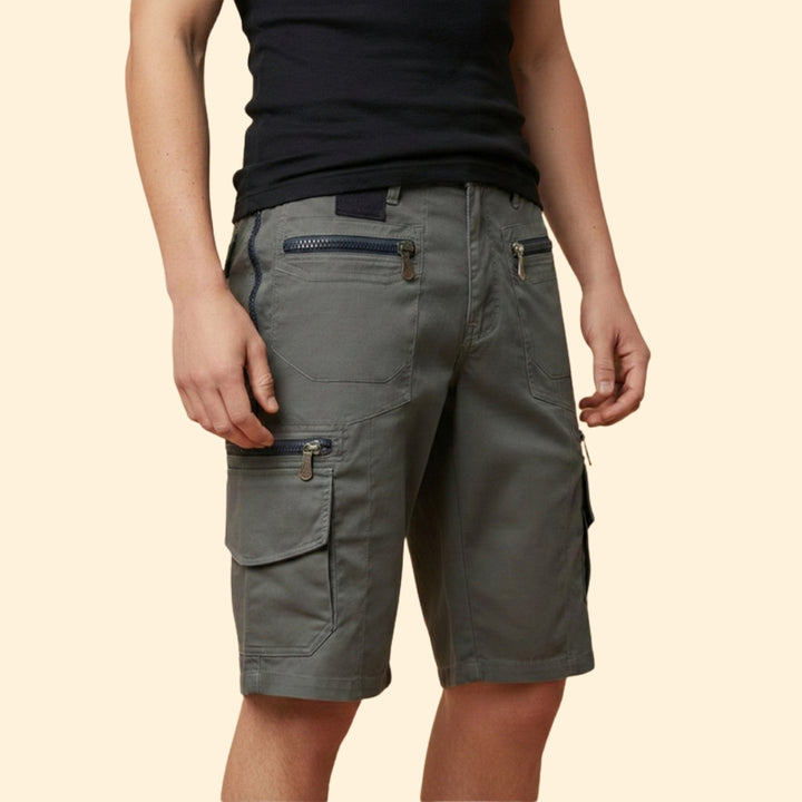 Men's Multi-Pocket Utility Shorts