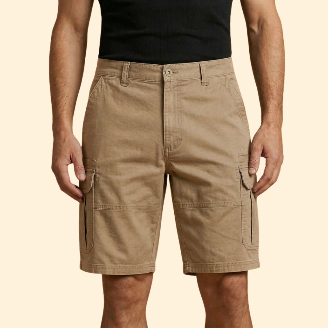 Men's Multi-Pocket Utility Shorts