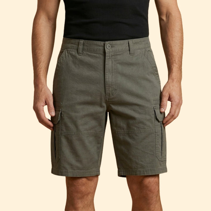 Men's Multi-Pocket Utility Shorts