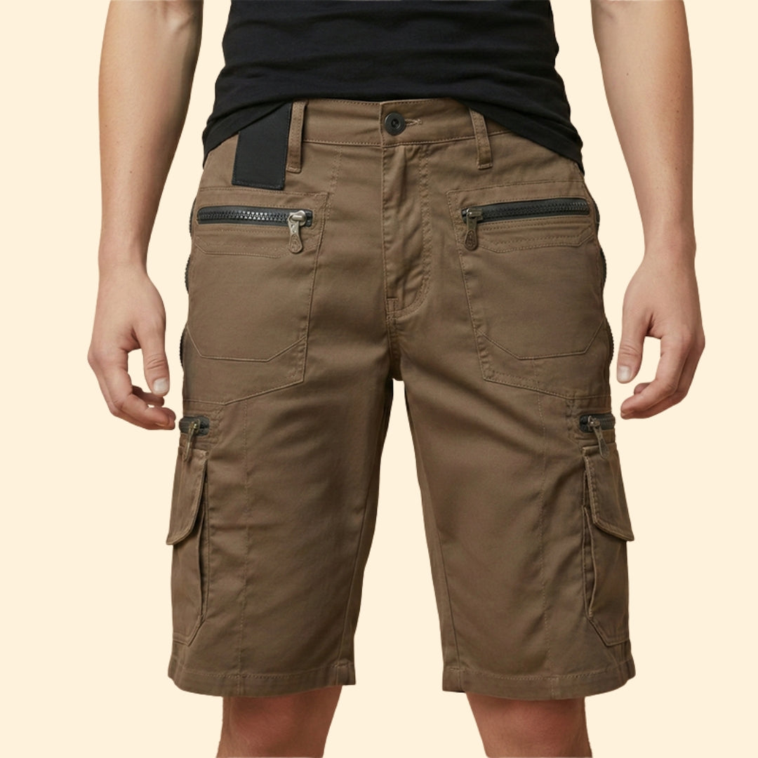 Men's Multi-Pocket Utility Shorts