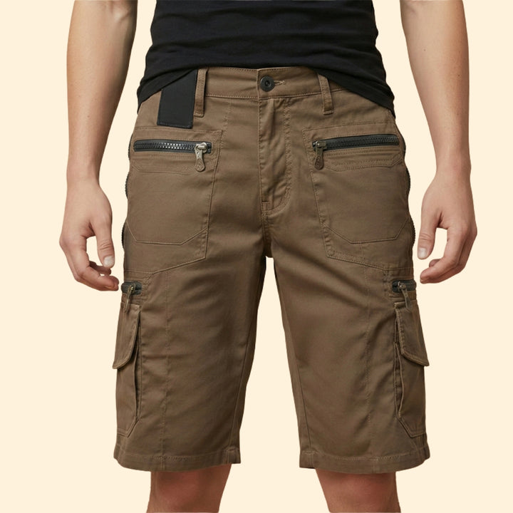 Men's Multi-Pocket Utility Shorts