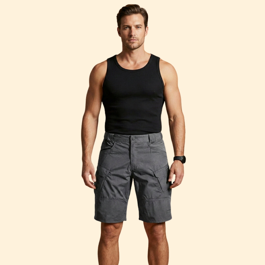 Men's Multi-Pocket Utility Shorts