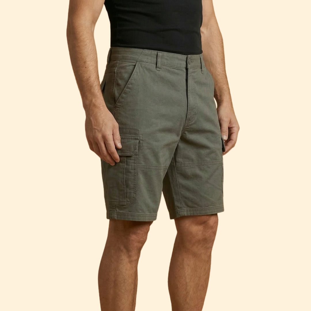 Men's Multi-Pocket Utility Shorts