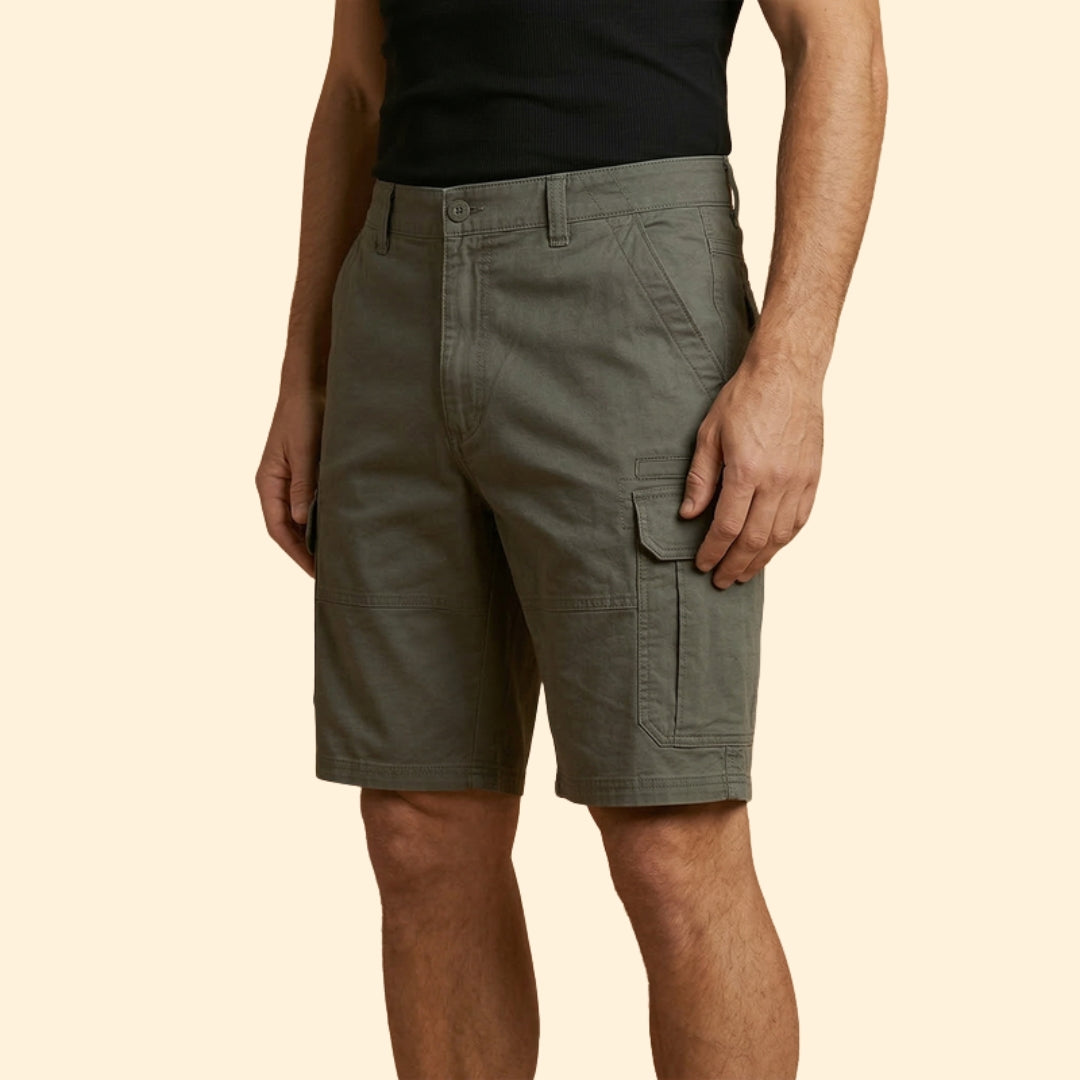 Men's Multi-Pocket Utility Shorts