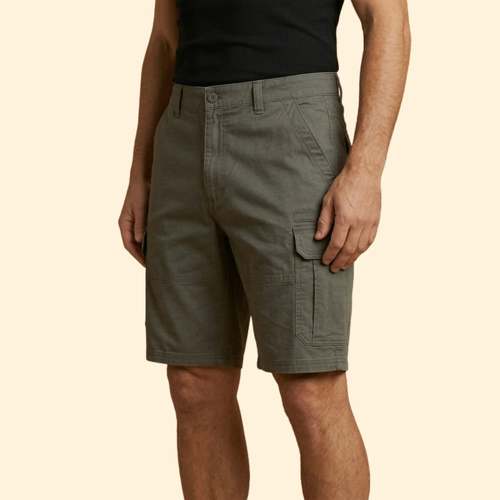 Men's Multi-Pocket Utility Shorts
