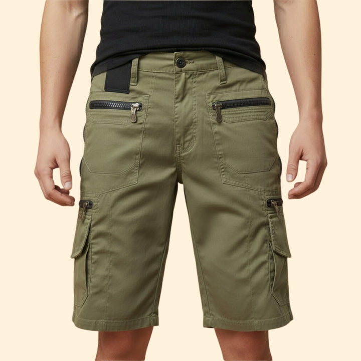 Men's Multi-Pocket Utility Shorts