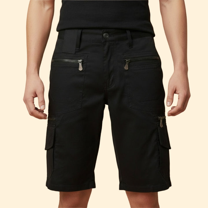 Men's Multi-Pocket Utility Shorts