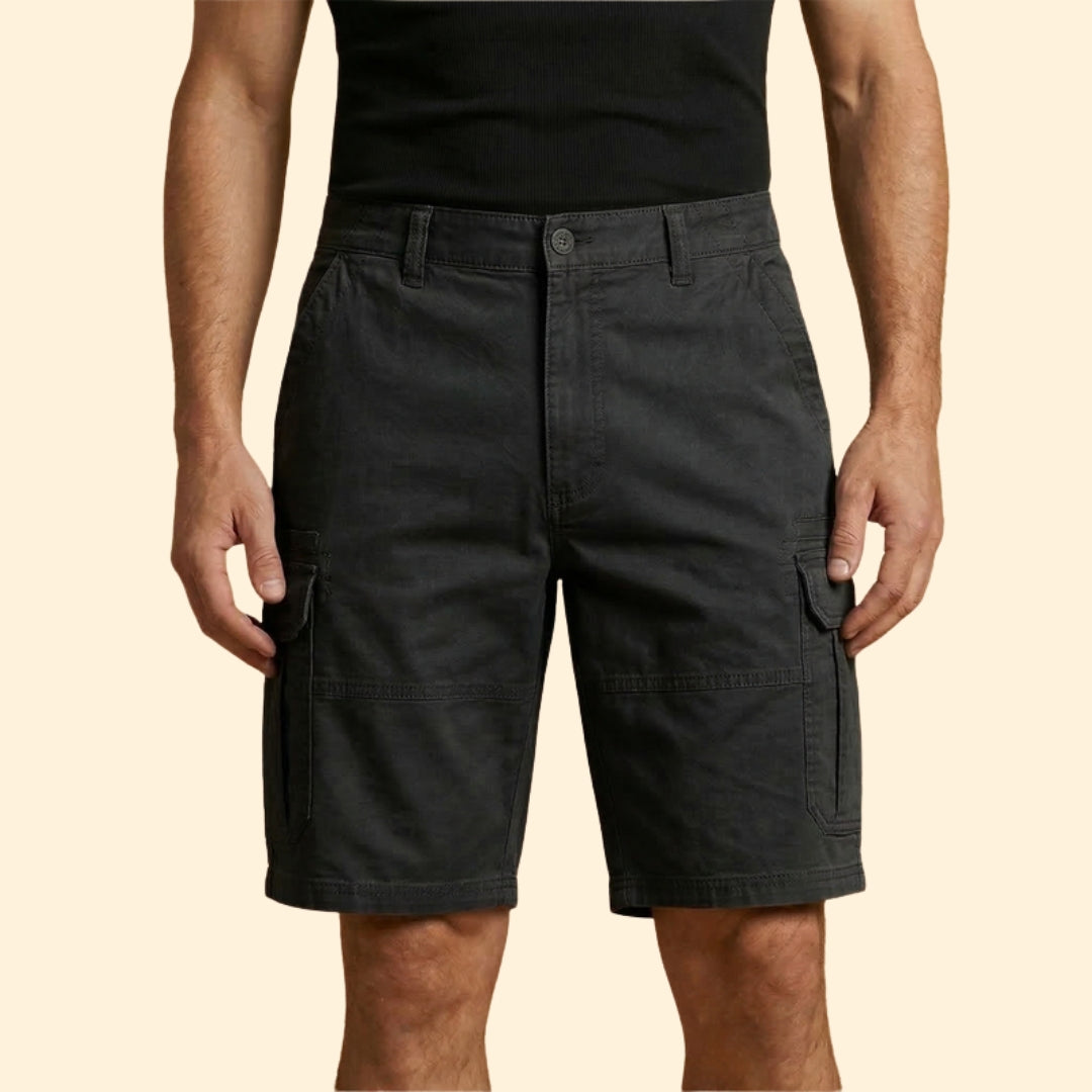 Men's Multi-Pocket Utility Shorts