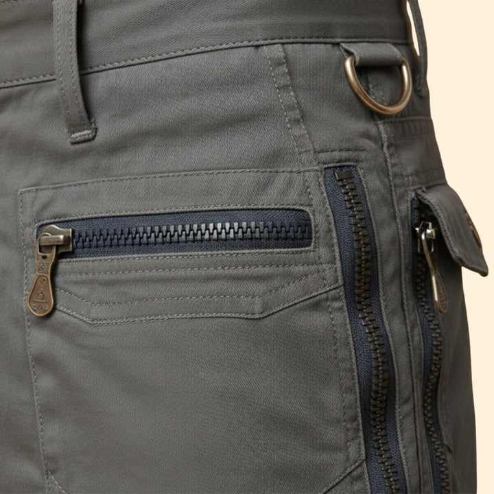 Men's Multi-Pocket Utility Shorts