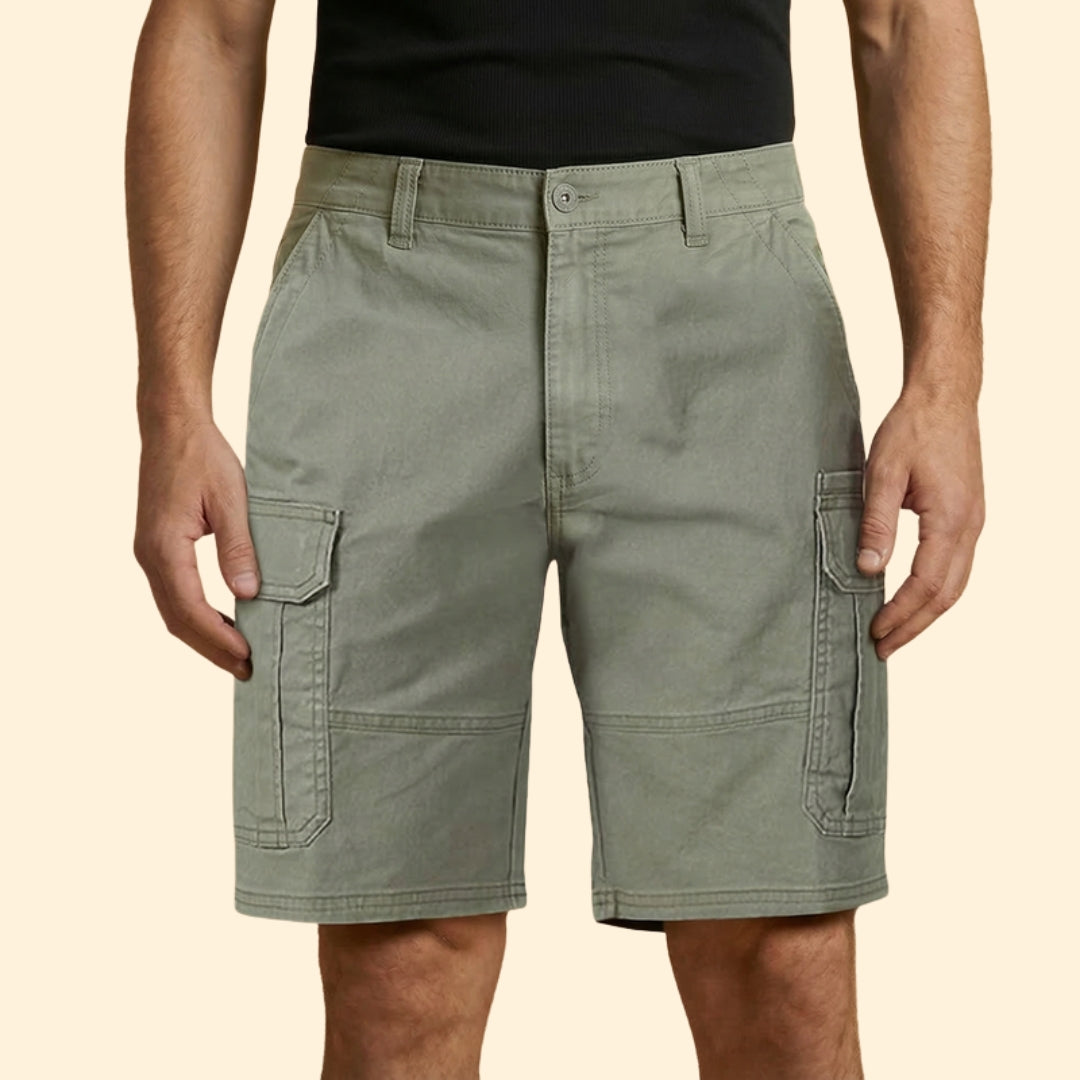 Men's Multi-Pocket Utility Shorts